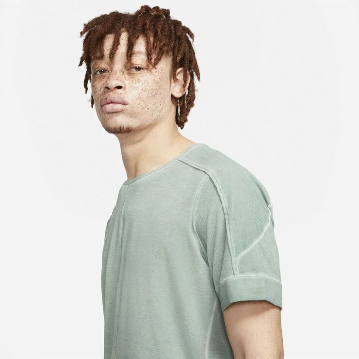 Nike Yoga Nomad Specialty Dyed T Shirt Grøn