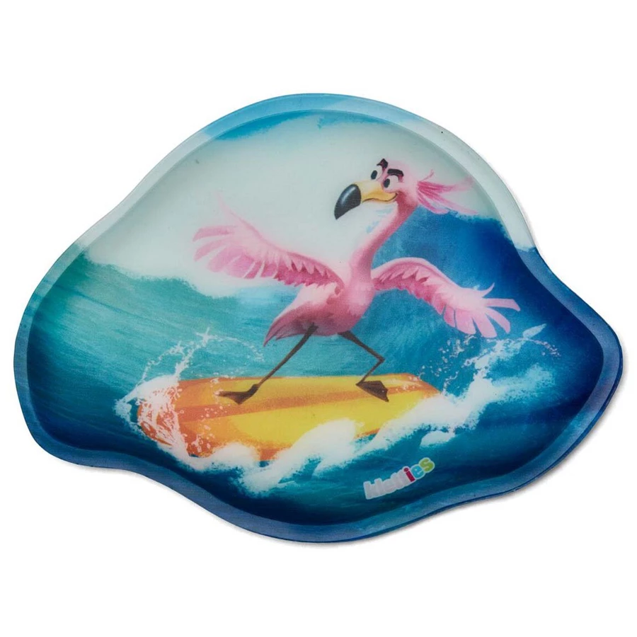 Ergobag Zubehör Klettie - Kontur (einzeln) Flamingo