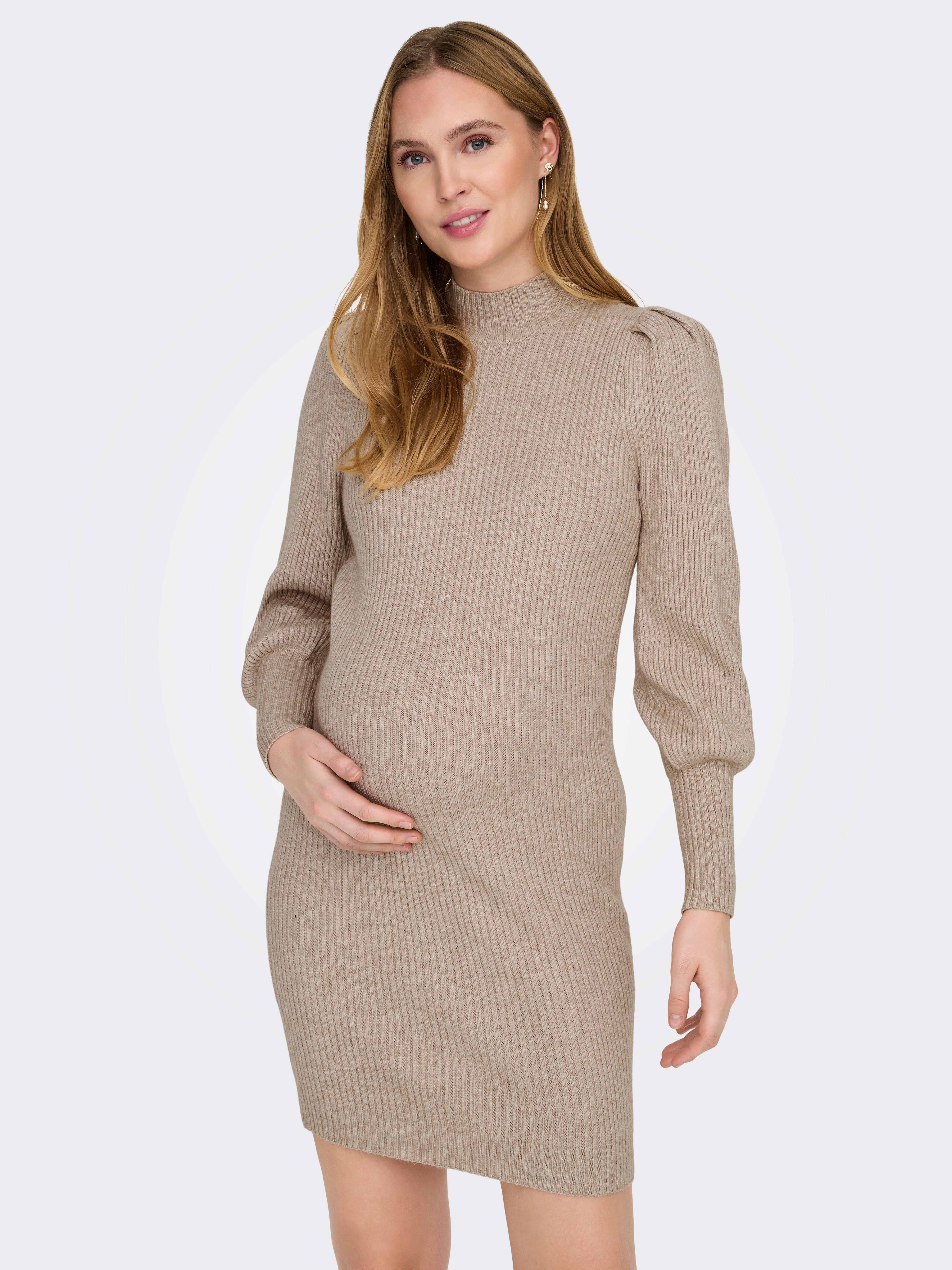 OLMKATIA Kurzes Kleid Mocha Meringue