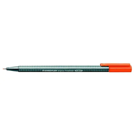 STAEDTLER® 334-4 triplus Fineliner, dreikant, 0,3 mm, orange