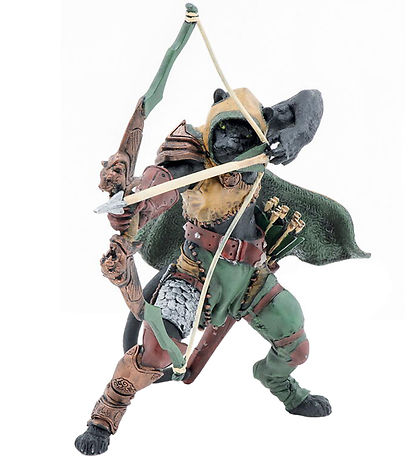 Papo Mutant Panther m. Pfeil und Bogen - H: 12 cm