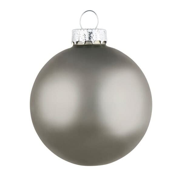 Julekugler i glas 8cm 6-pak
