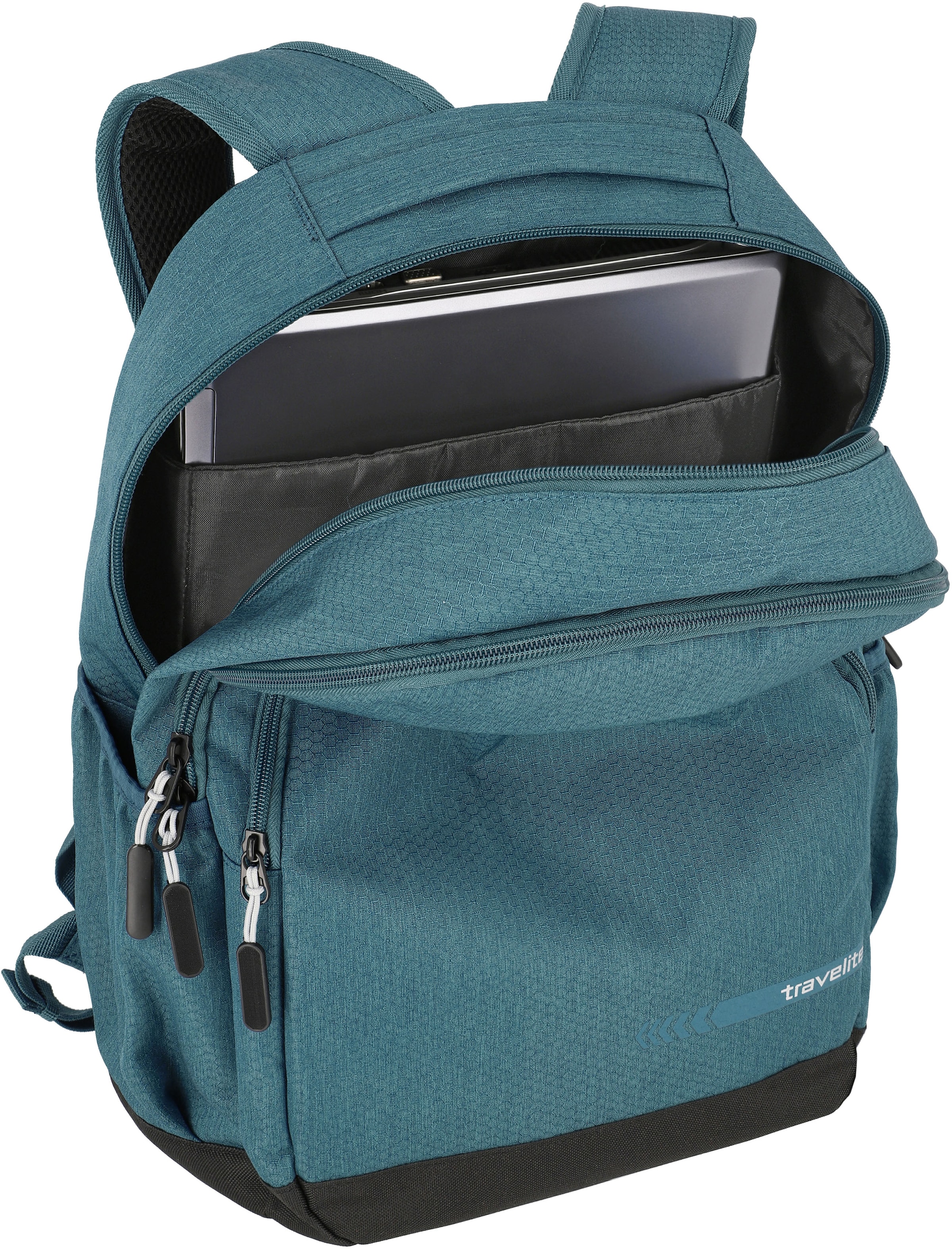 travelite Laptoprucksack »KICK OFF Rucksack L« Freizeitrucksack Arbeitsrucksack Schulrucksack Reiserucksack