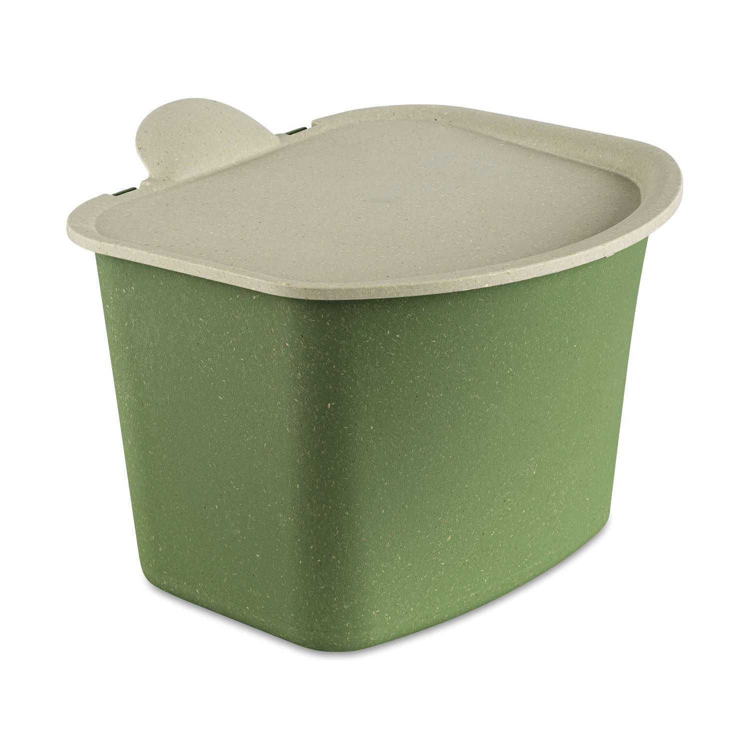 Koziol Bio Abfall Behälter Bibo nature leaf green