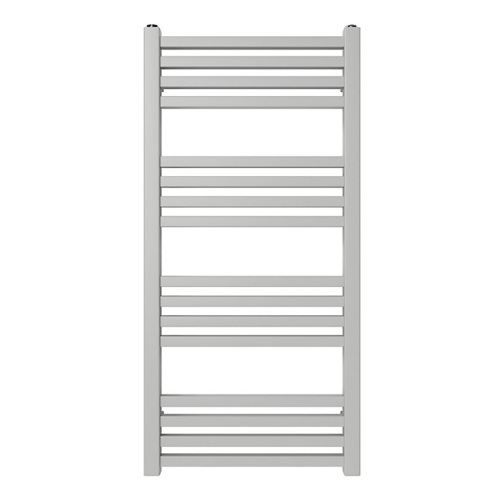 Sèche-serviettes eau chaude GoodHome Duala gris 16 barres - 325 W