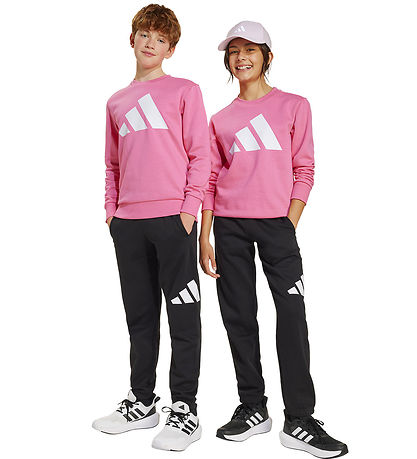 adidas Performance Sweatset - J BL FL Jog - Pnkfus/White