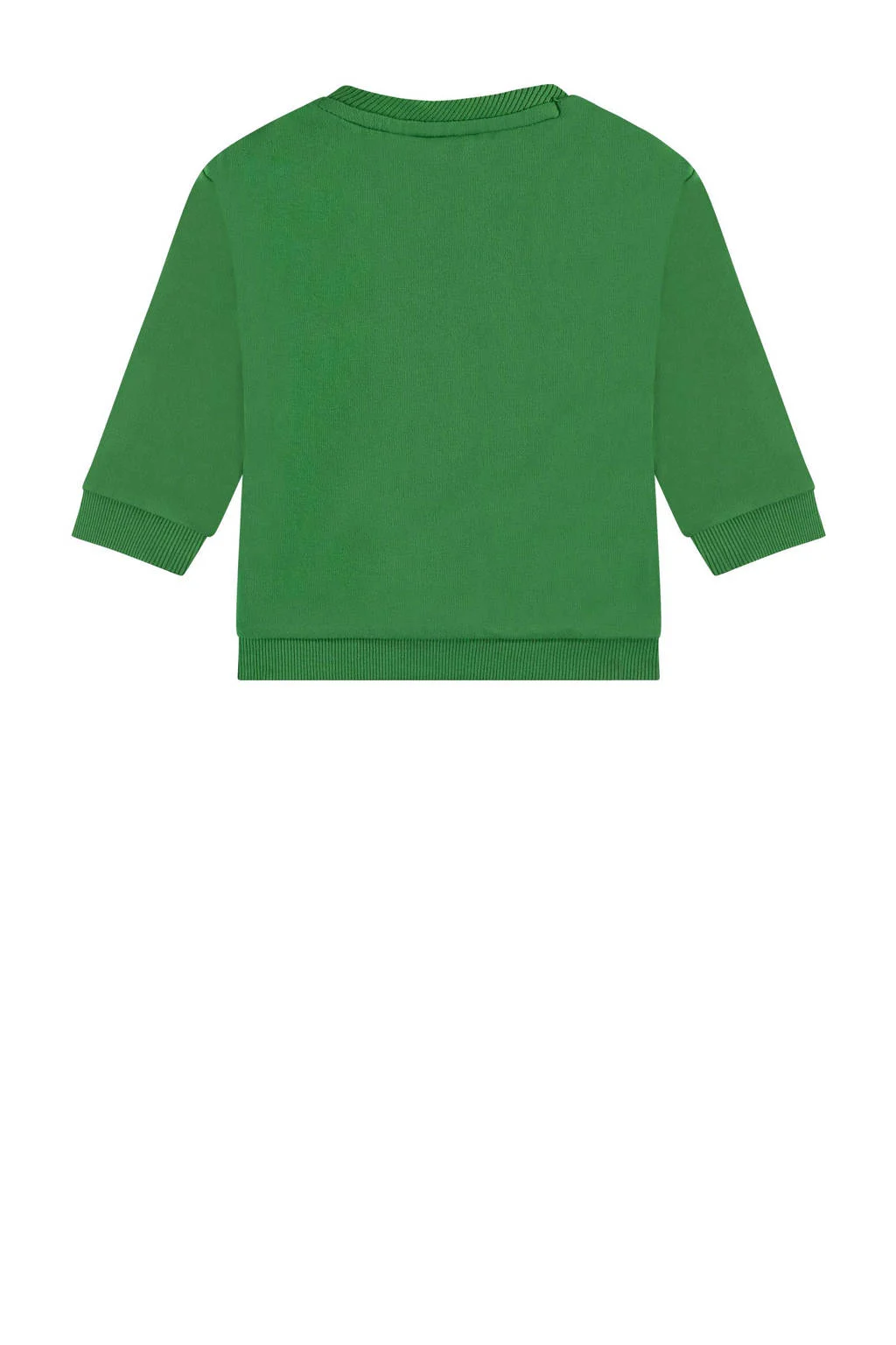 Babyface baby trui met printopdruk groen