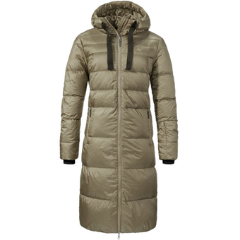 Schöffel Kenosha Daunen Mantel Nutmeg Damen