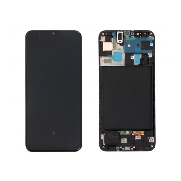 Display Samsung A50 A505f Preto Original Service Pack