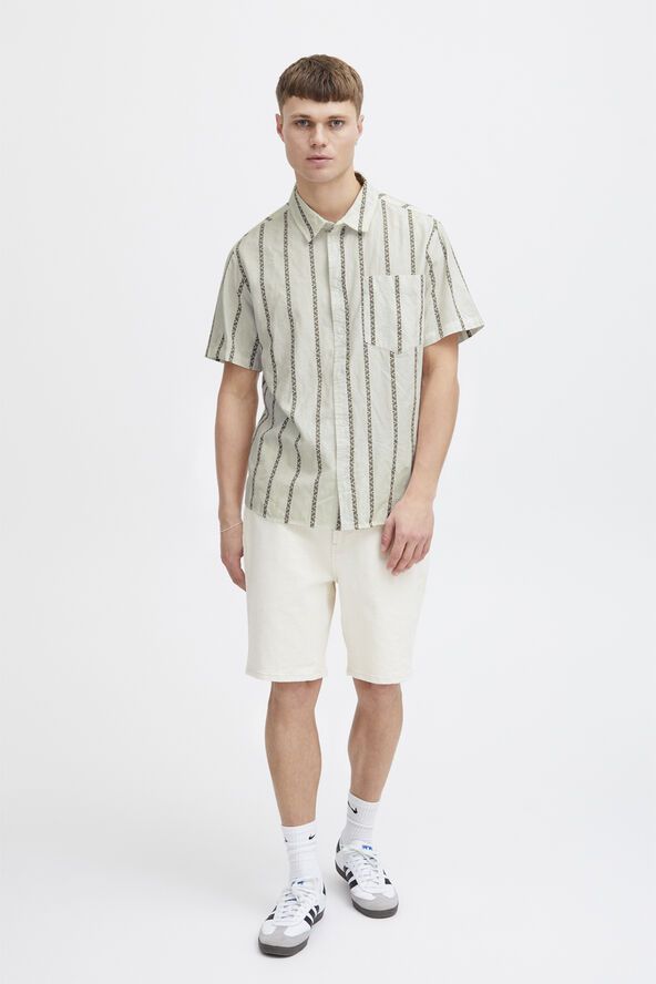 !Solid SDLin Stripe Off white
