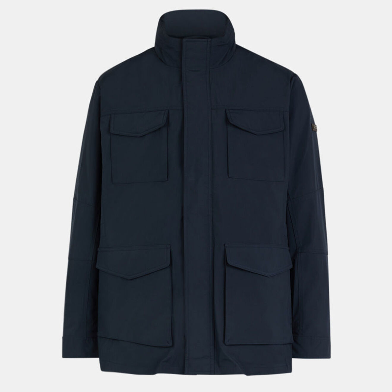 Hackett London Parka en Nylon bleue