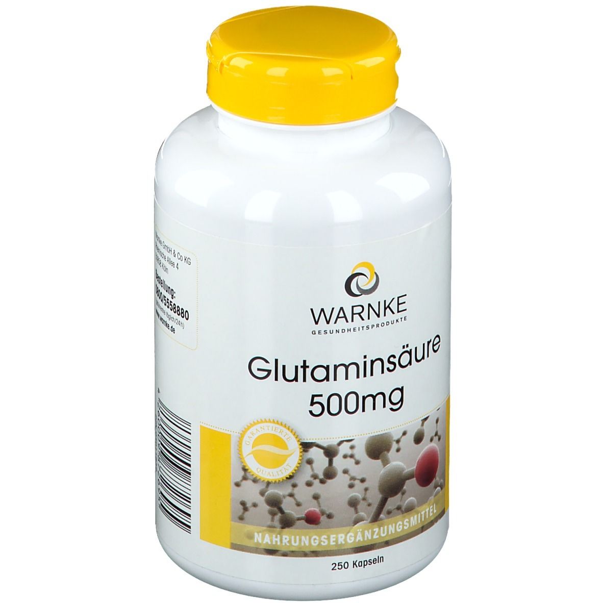 Glutaminsäure 500 mg Kapseln