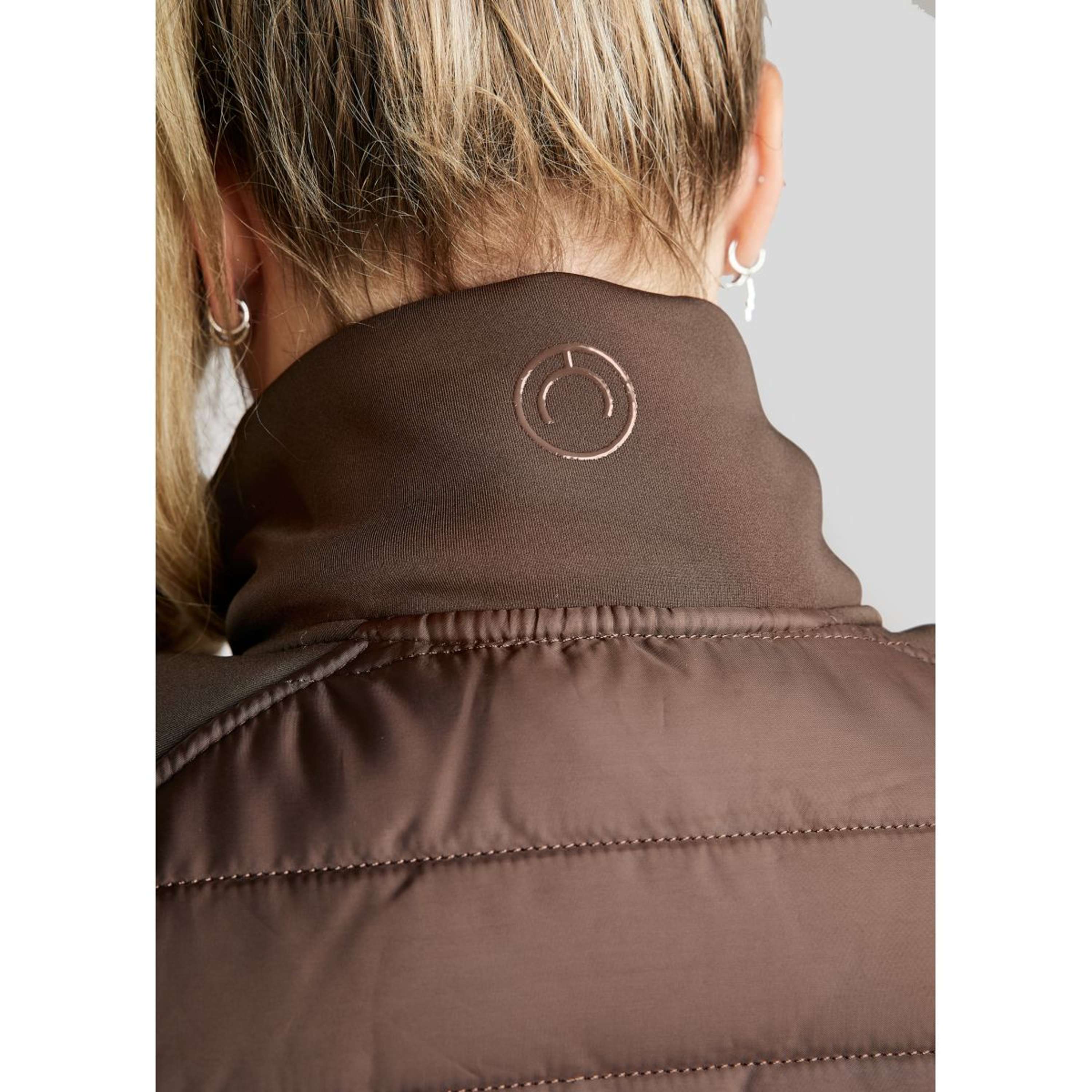 Montar Bodywarmer Emma Curve Bruin