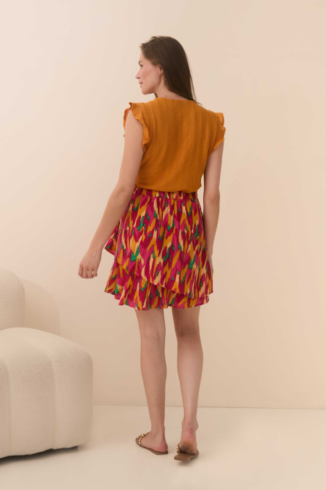 Lofty Manner oranje dames top