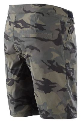 Short Troy Lee Designs Flowline SHIFTY Shell Spray Camo Military