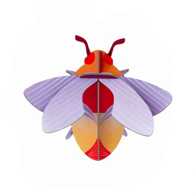 Trophée bourdon orange et mauve Studio Roof