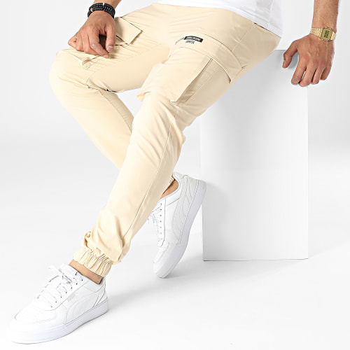 Pantalon Jogging 7186 Beige