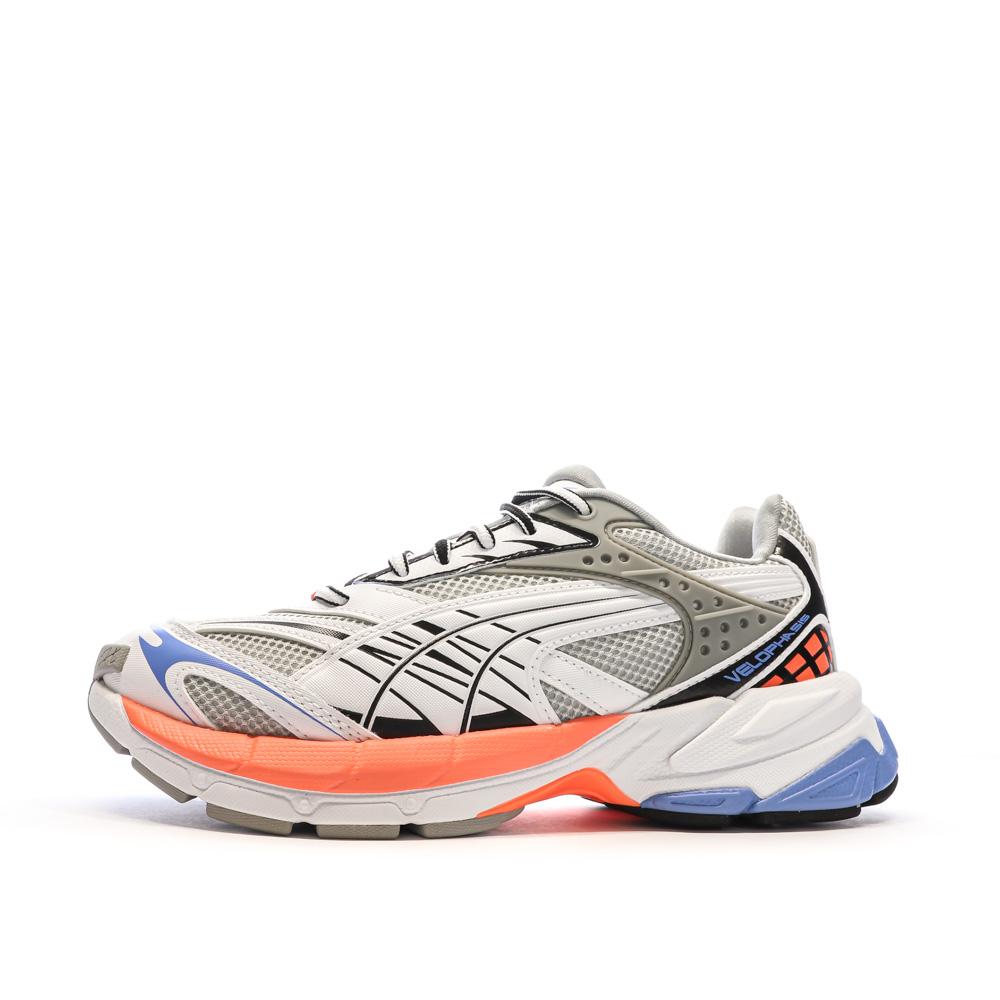 Puma Baskets Noires/Blanc/Orange Homme Puma Velophasis