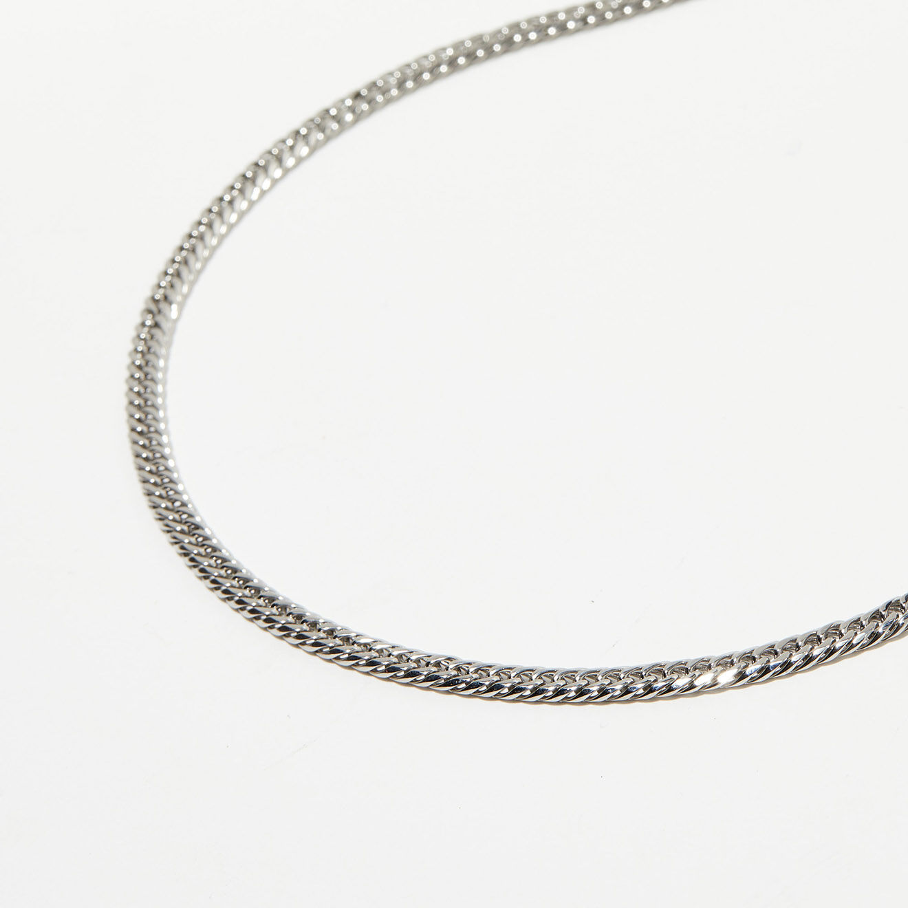 Jacobson Collier Maillons plats en Acier