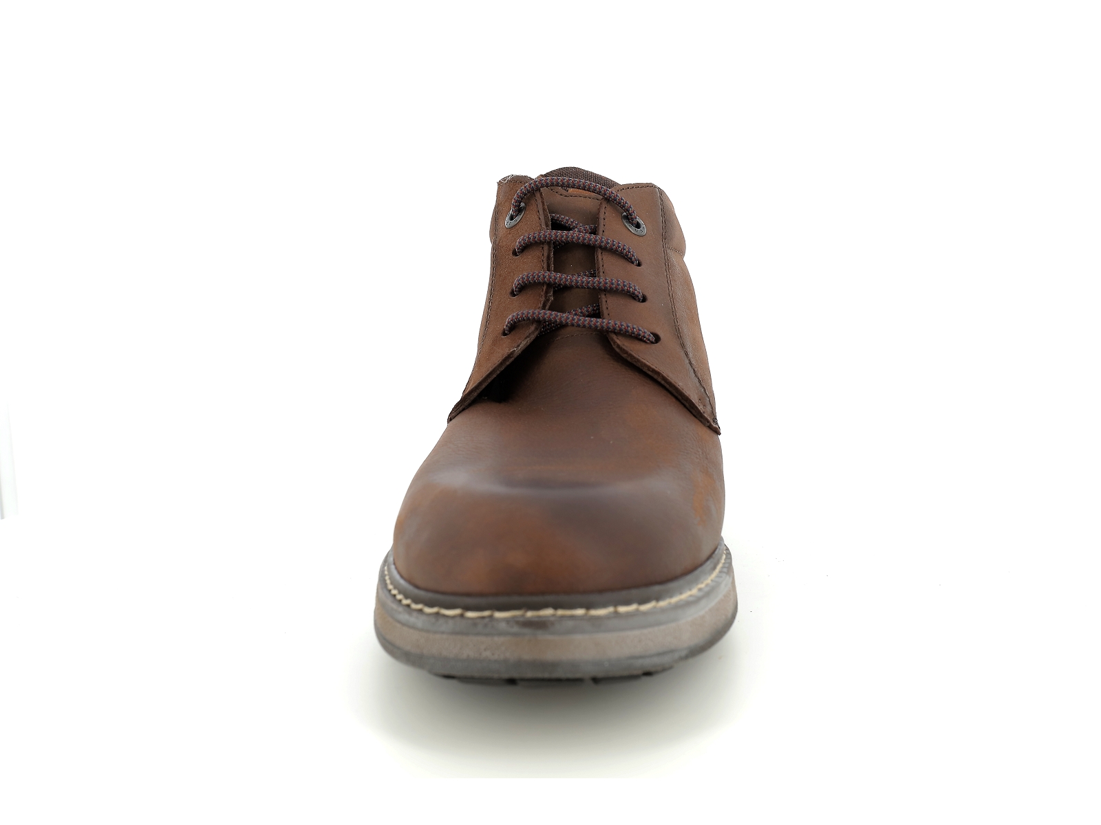 Fluchos-F1593 Cuir gras Marron Foncé