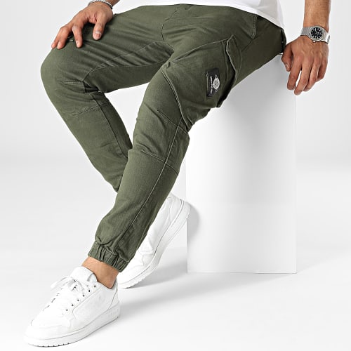Pantalon Cargo Vert Kaki
