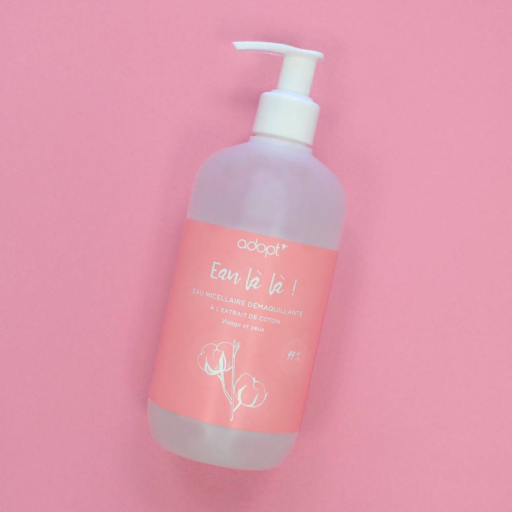 Eau là là ! Eau micellaire démaquillante 400ml