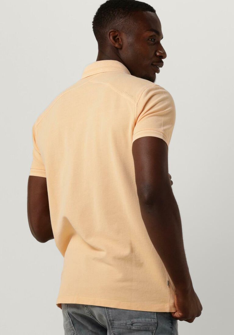 CAST IRON perzik cast iron polo short sleeve polo injected cotton pique