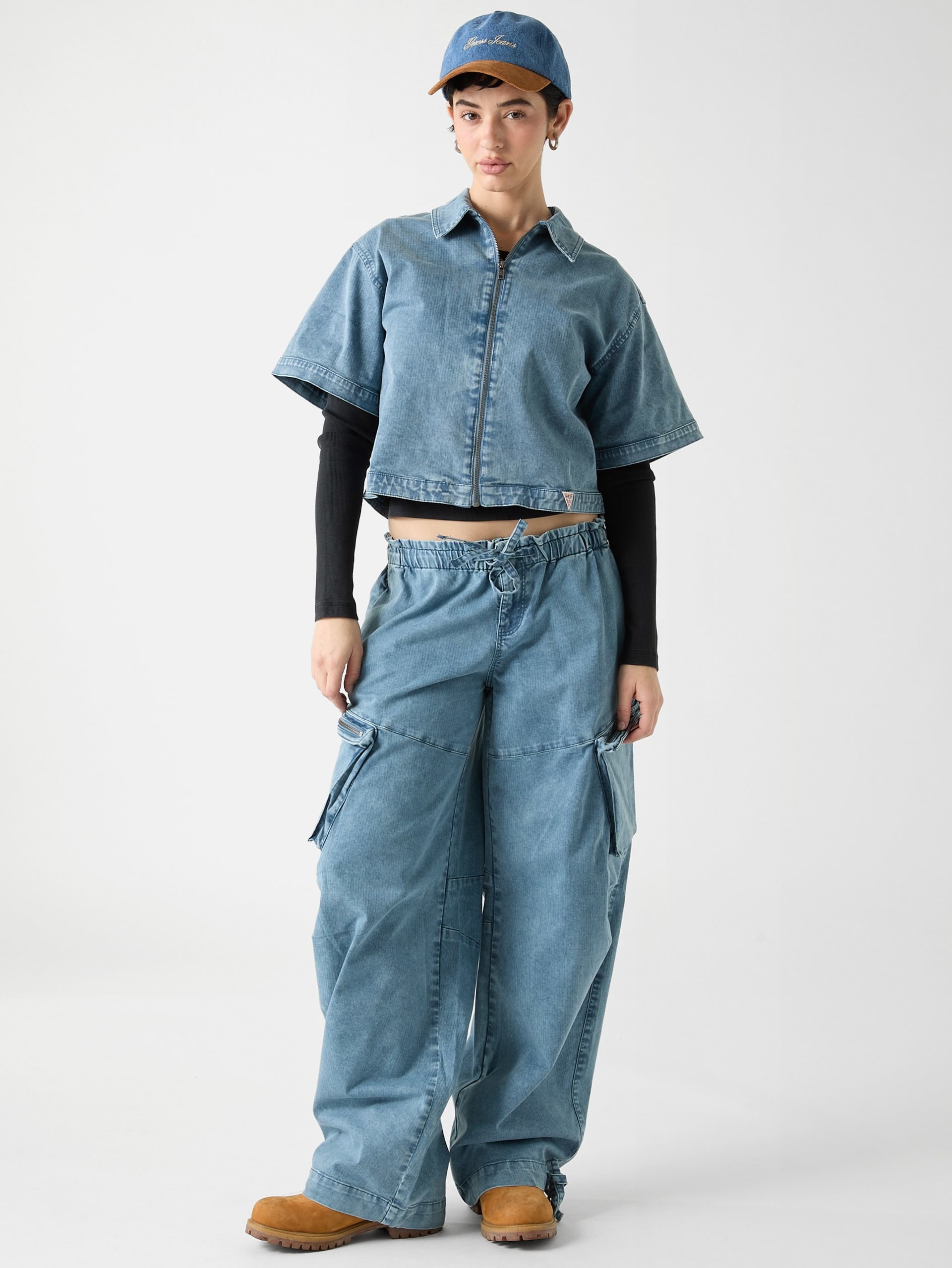 Calça jeans GUESS Originals Baggy Parachute