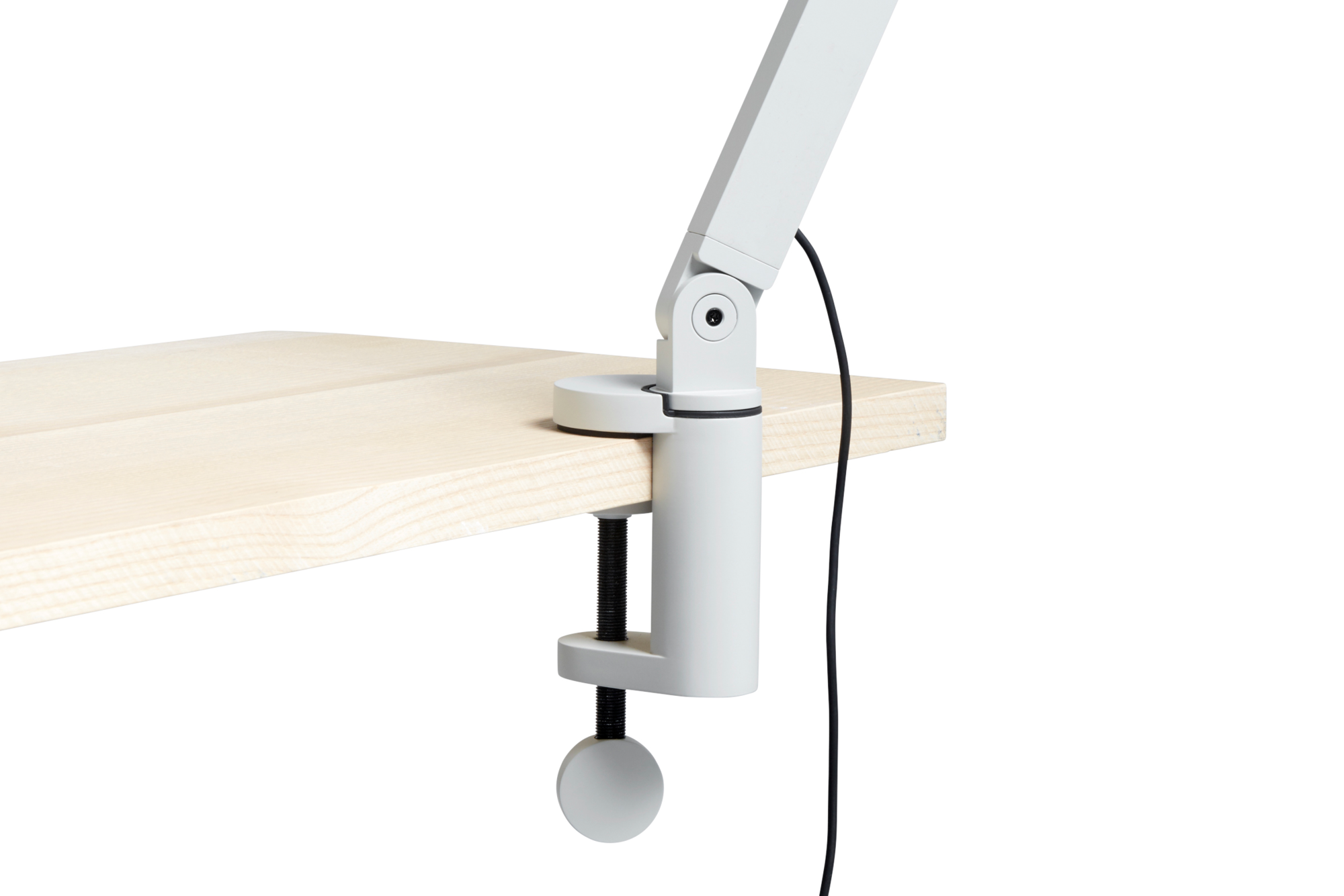 Bureaulamp PC Double arm Clamp Double arm Clamp ash grey