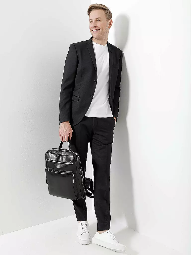 LEONHARD HEYDEN Lederrucksack 