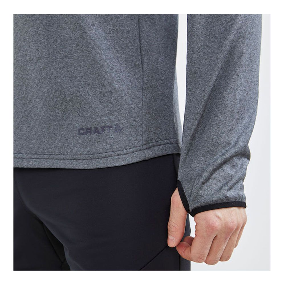 Craft CORE TRIM THERMAL - Sweat Homme dark grey melange