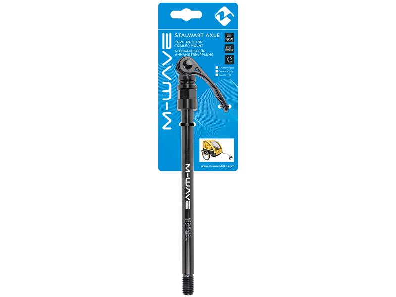M-Wave Steckachse Stalwart Axle Steckachse mit Anhängeraufnahme