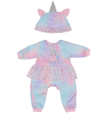 Tiny Treasures Puppenkleidung - Magie Unicorn All-In-One