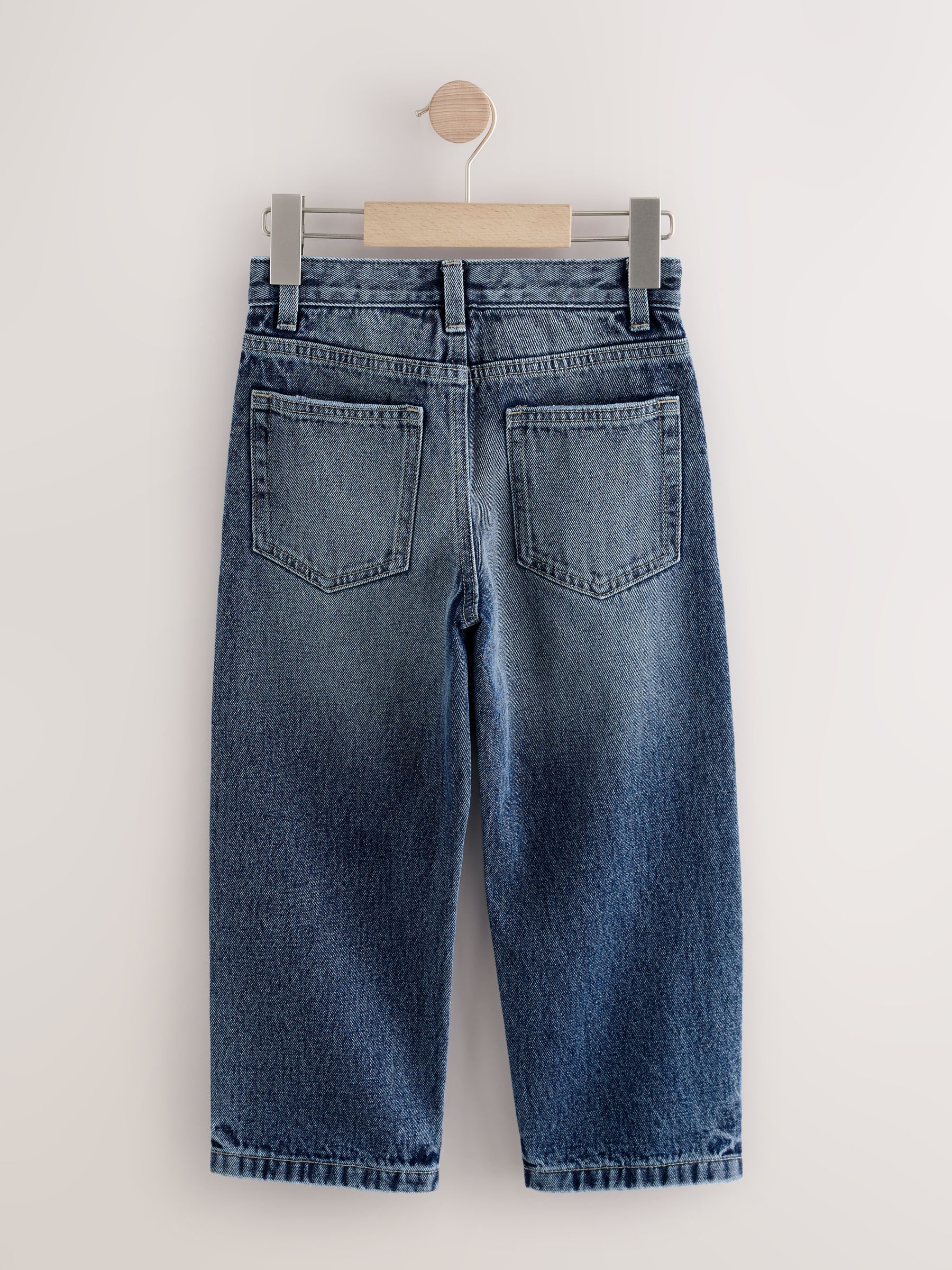 Donkerblauw denim - Authentieke jeans (3-16jr)