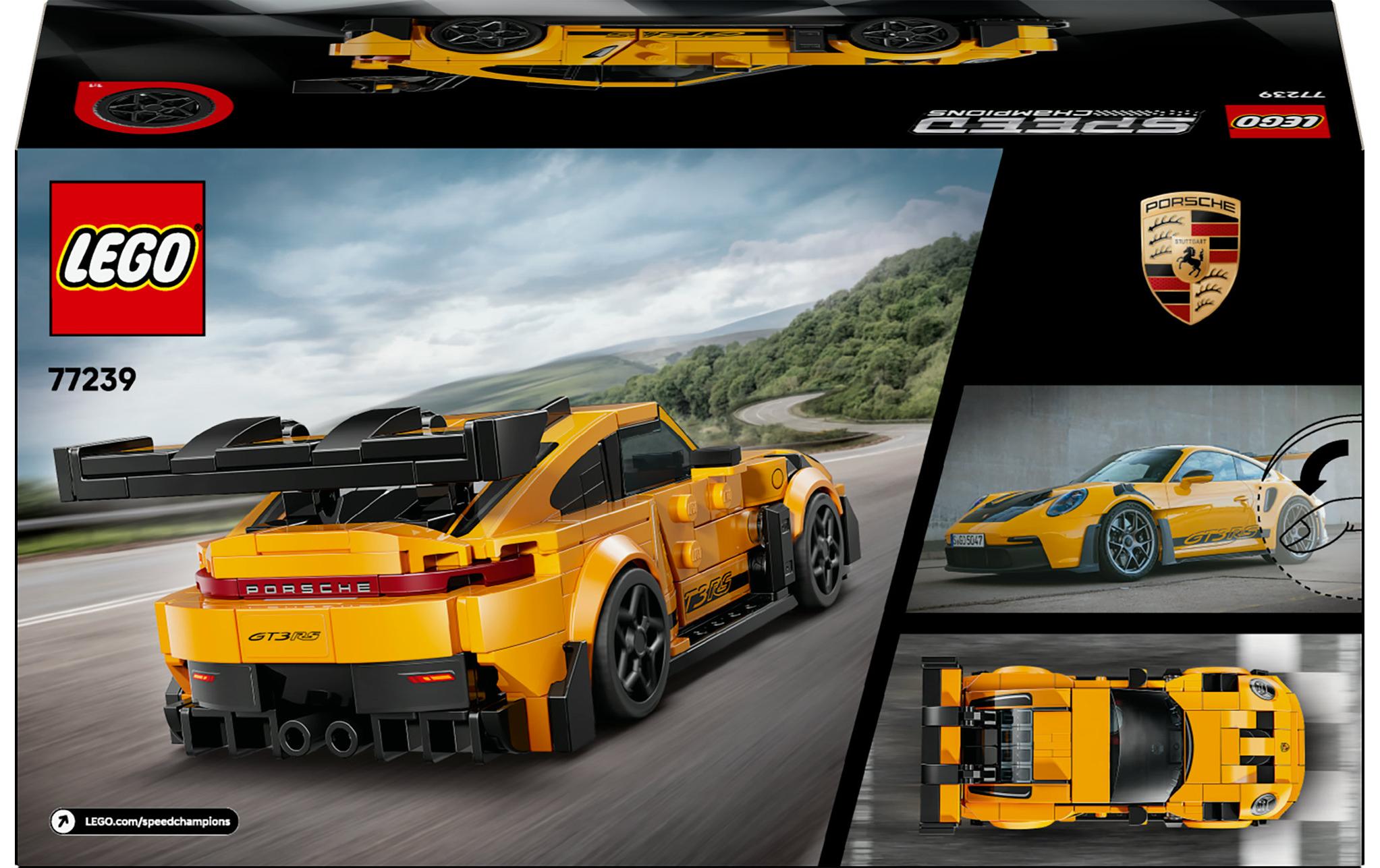 Speed Champions Porsche 911 GT3 GT3 Sportwagen 77239Spielzeug-Porsche für Kinder