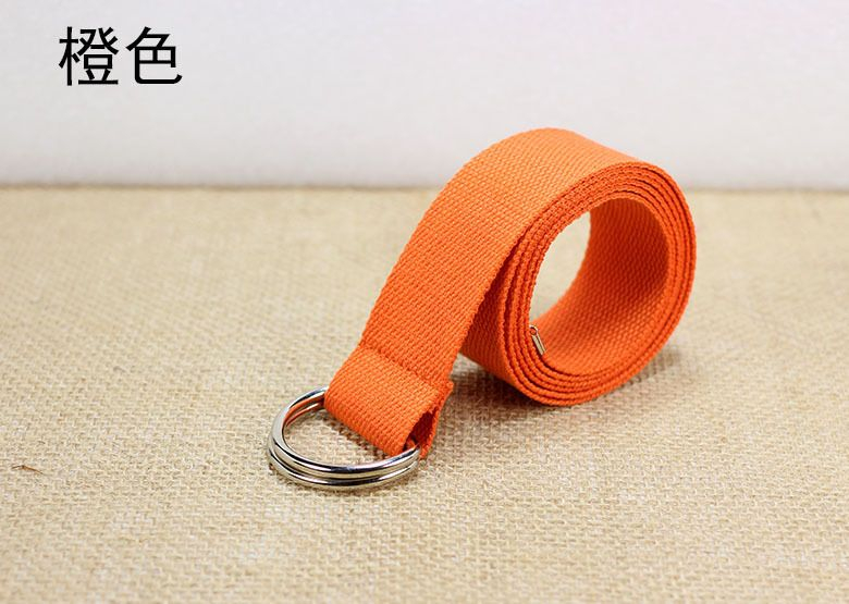 Rofuka - Effen canvas riem zonder gaten