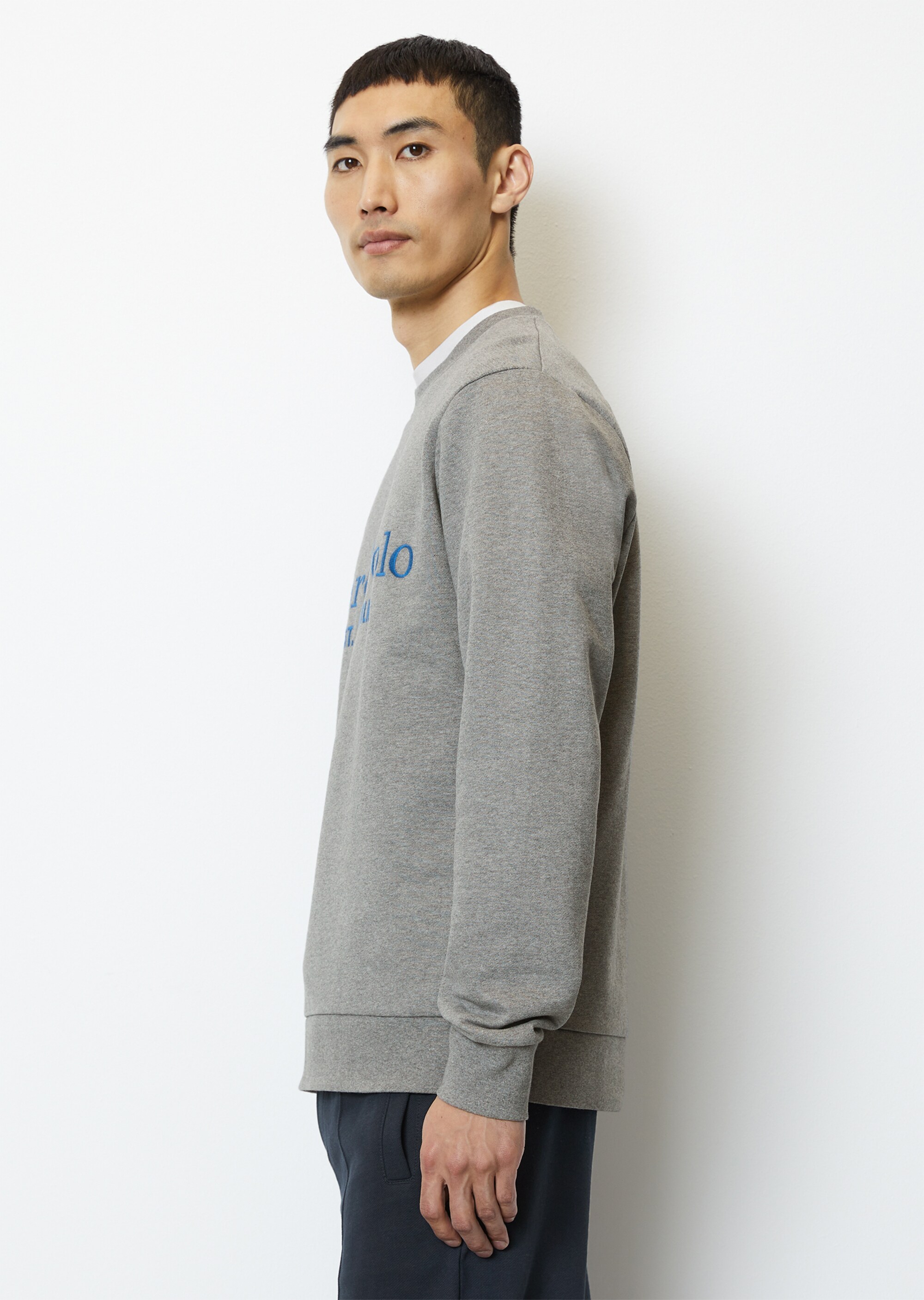 Sweatshirt regular aus reiner Bio-Baumwolle