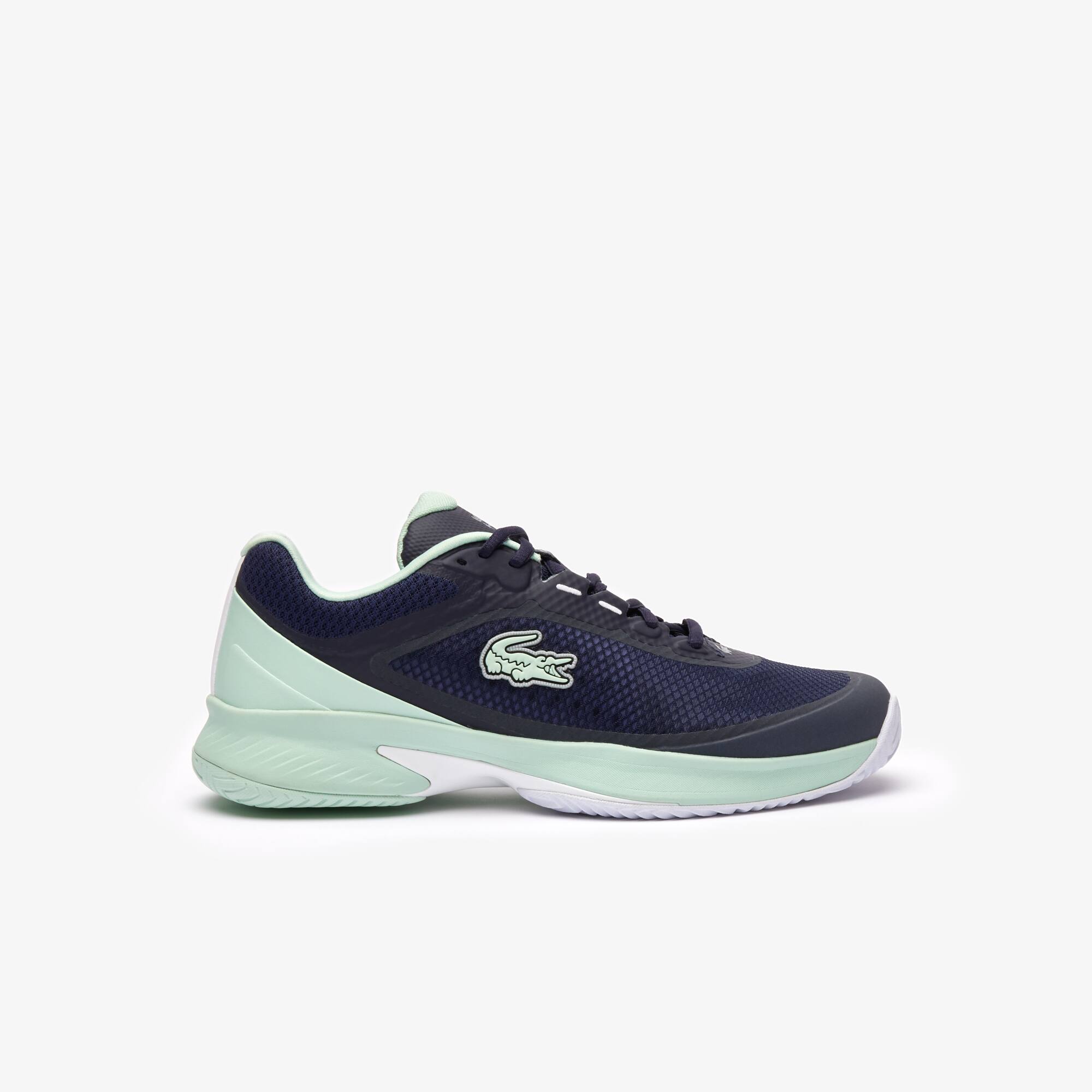 Herren Tennisschuhe Tech Point aus Textil Performance - Blau - Lacoste - Herren