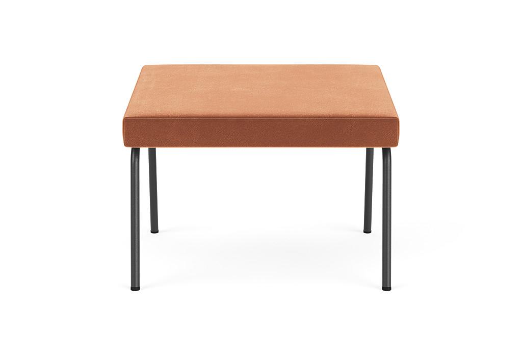 Monday ottoman zwart Royal 160 magnolia