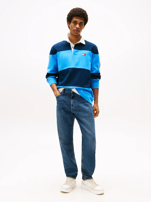 Tommy Jeans Gerade Jeans »Isaac Relaxed Tapered«, Relaxed‑Fit‑Jeans mit konisch zulaufendem Bein
