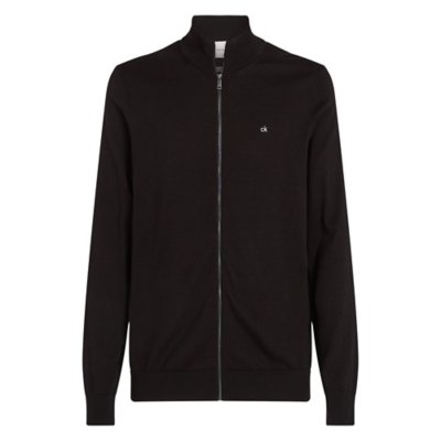 Gilet homme Coton Soie Zip CALVIN KLEIN