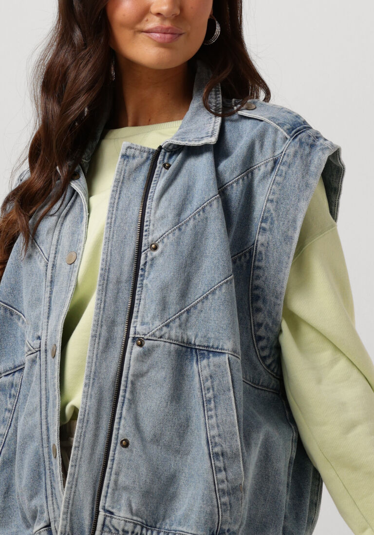 CIRCLE OF TRUST donkerblauwe circle of trust gilet paige gilet