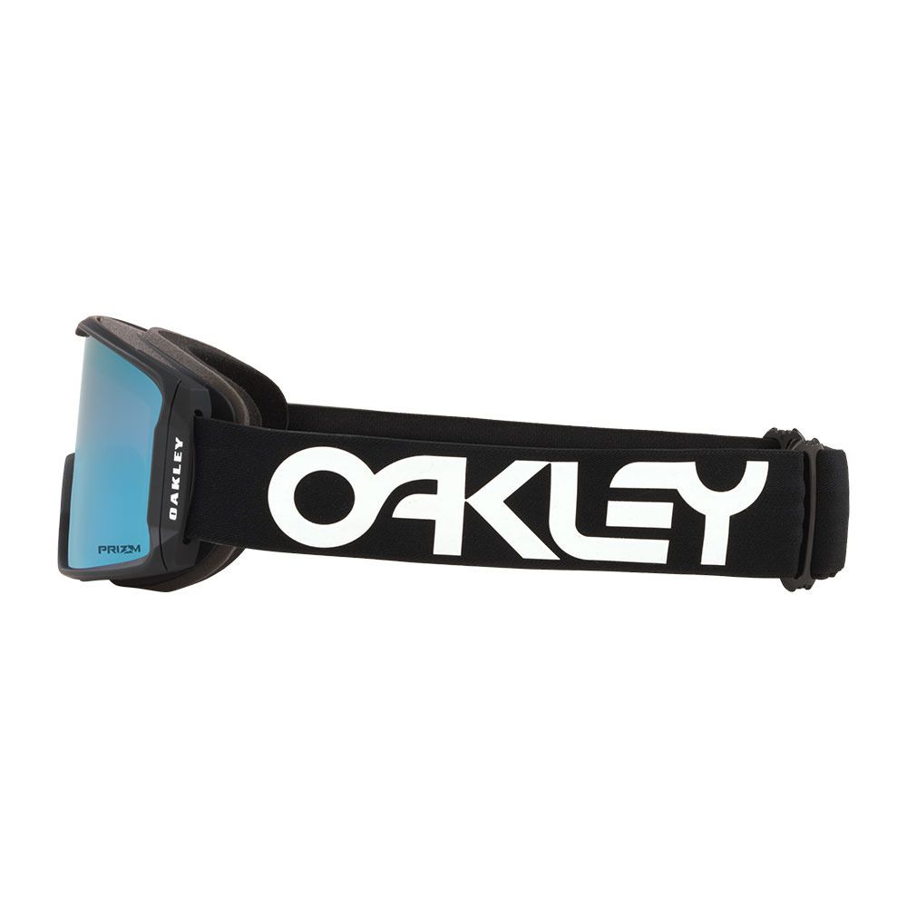 Oakley LINE MINER M - Masque ski factory pilot black/prizm snow sapphire iridium