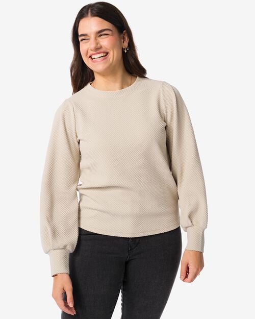 sweat Cherry pour femmes sable