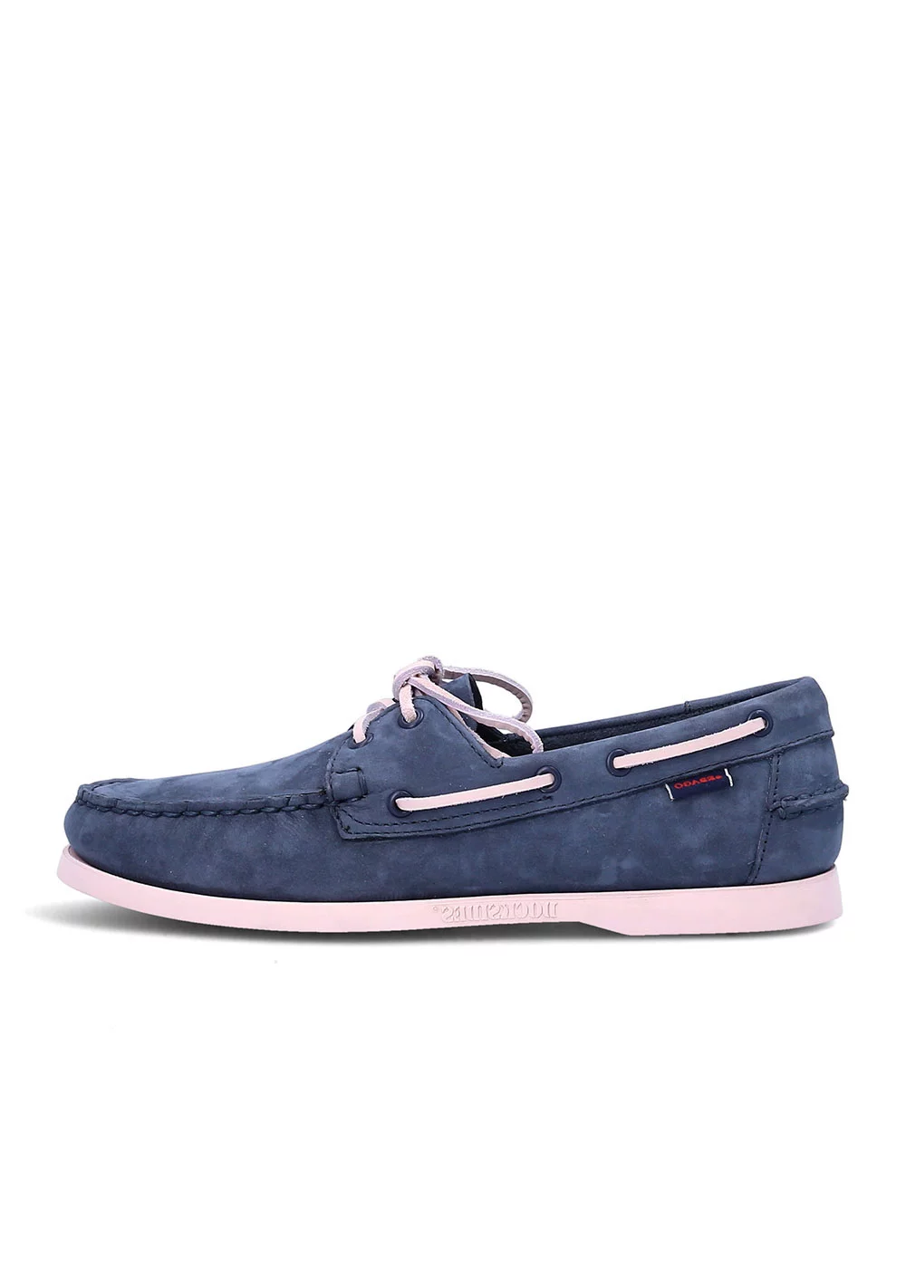 DOCKSIDE PORTLAND NUBUCK BLUE NAVY BABY PINK