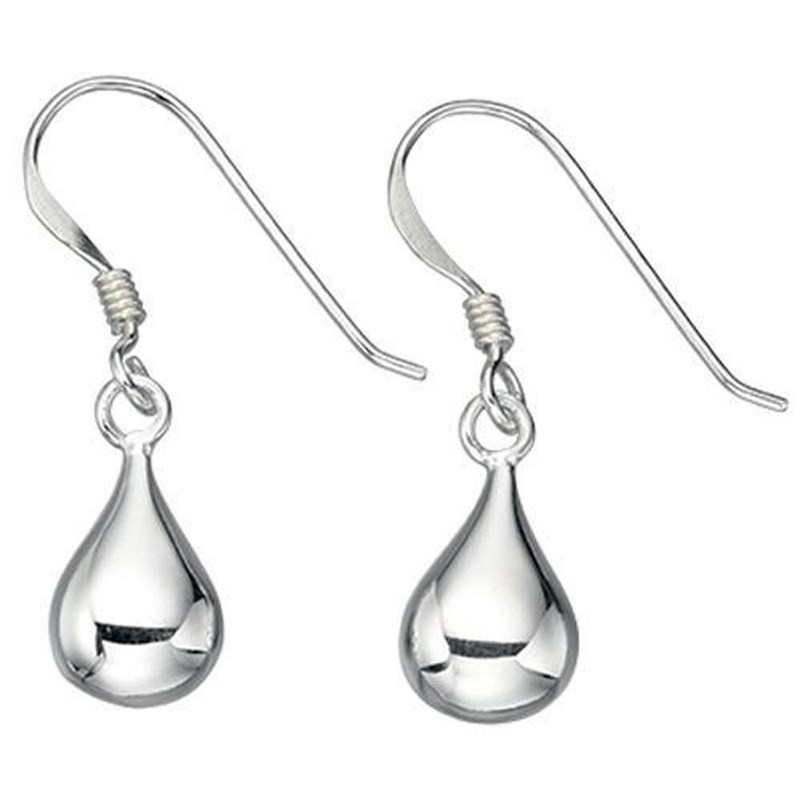 Boucle d'oreille goutte en argent 925/1000