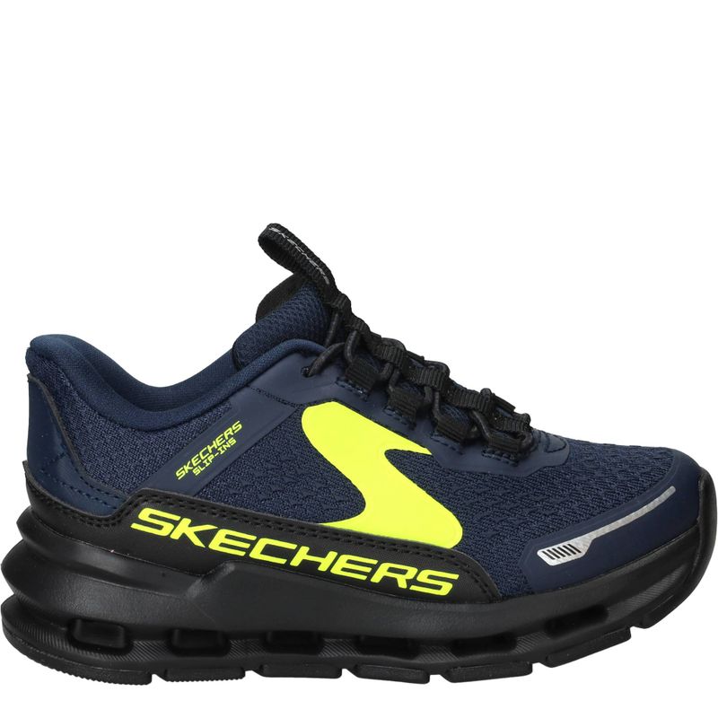 Skechers Slip-Ins Glide Step Plus Vista Lane Sneakers Blauw Jongens