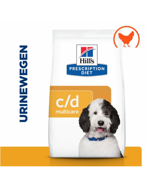 Hill's Prescription Diet C\/D Multicare Urinary Care Zak Kip - Hondenvoer