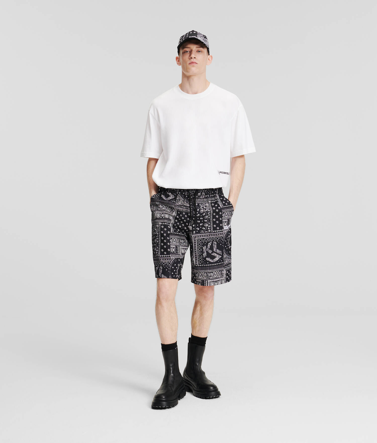 SHORT IMPRIMÉ KLJ ESPRIT BANDANA