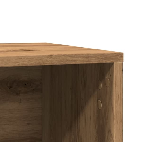 vidaXL Skap til kattetoalett artisan eik 60x40x40 cm konstruert tre